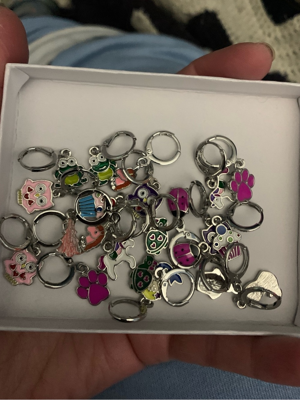 Assorted Small Hoop Earrings